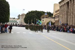 285- Rhodes- Defile Dodecanese grec